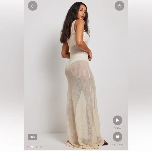 Na-kd: knit maxi dress - Picture 2 of 3